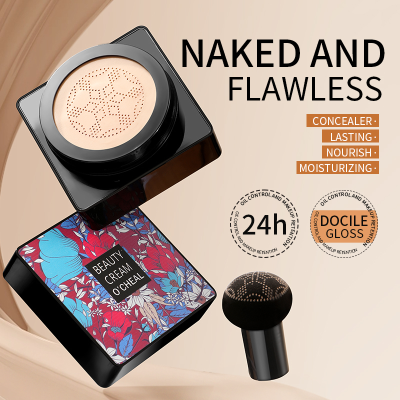 Bb Cushion Korean - CC クリームマジックファンデーションキノコヘッドエアクッション防水明るくファンデーションクリーム女性ベースメイク顔韓国化粧品