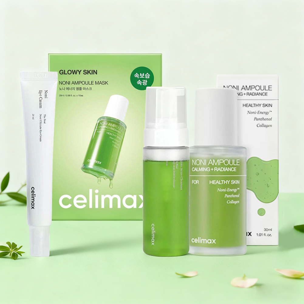 Korean Skincare Routine - 韓国ノニフルーツセラム セリマックス ノニエナジーアンプル フェイシャルスキンケアセット アンチリンクルエッセンス ハイドレーティングセラム