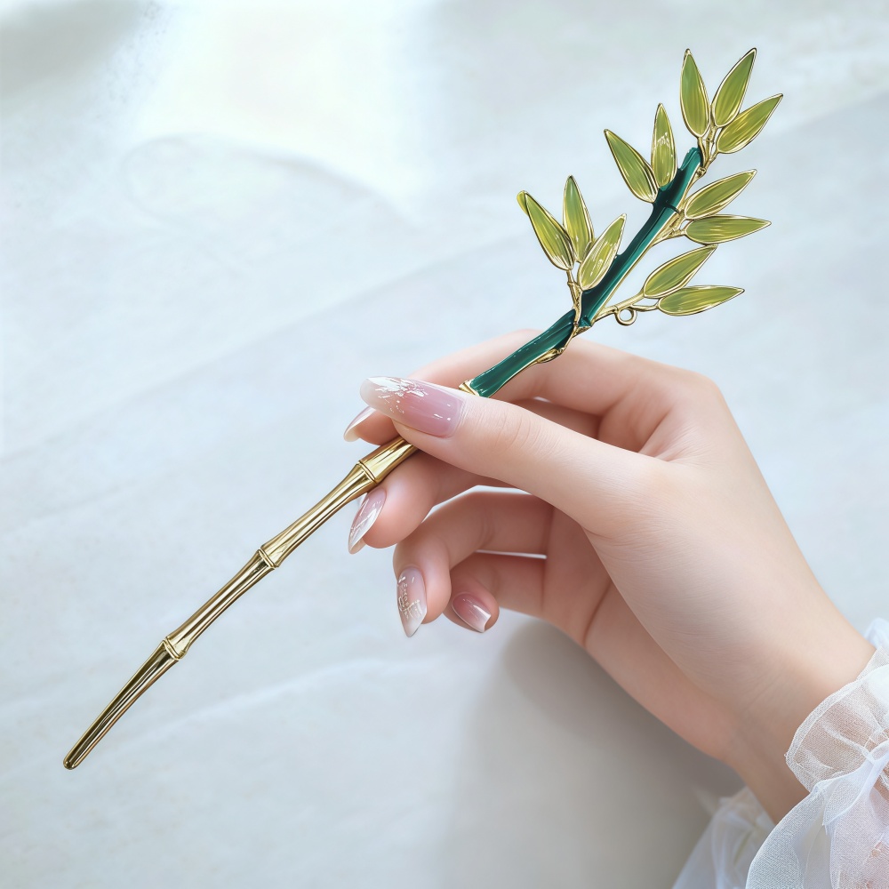エナメル合金ヘアピン女性のための中国漢服挿入ヘアスティックピ - Hanbok Hair Pin のレビューと価格