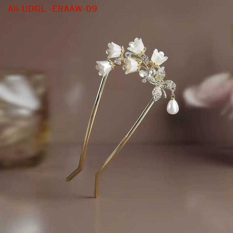 1Pc 中国漢服ヘアアクセサリーロングタッセルヴィンテージユ - Hanbok Hair Pin のレビューと価格