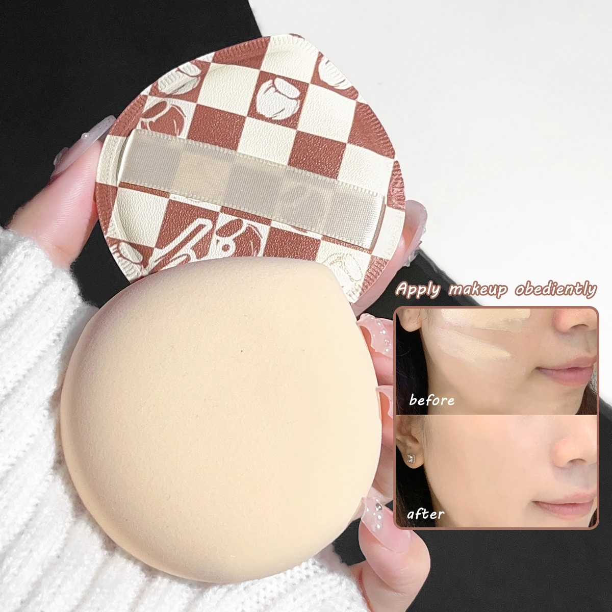 ドライ & ウェットメイク用ソフトパフスポンジ,韓国スタイル - Bb Cushion Korean のレビューと価格