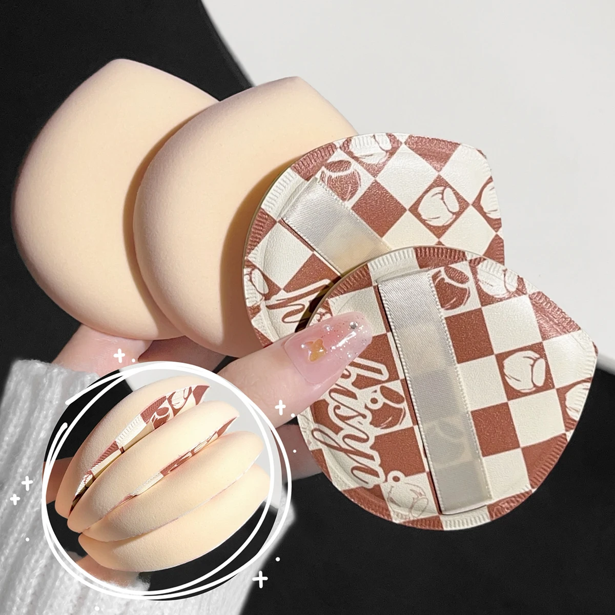 ドライ & ウェットメイク用ソフトパフスポンジ,韓国スタイル - Bb Cushion Korean のレビューと価格