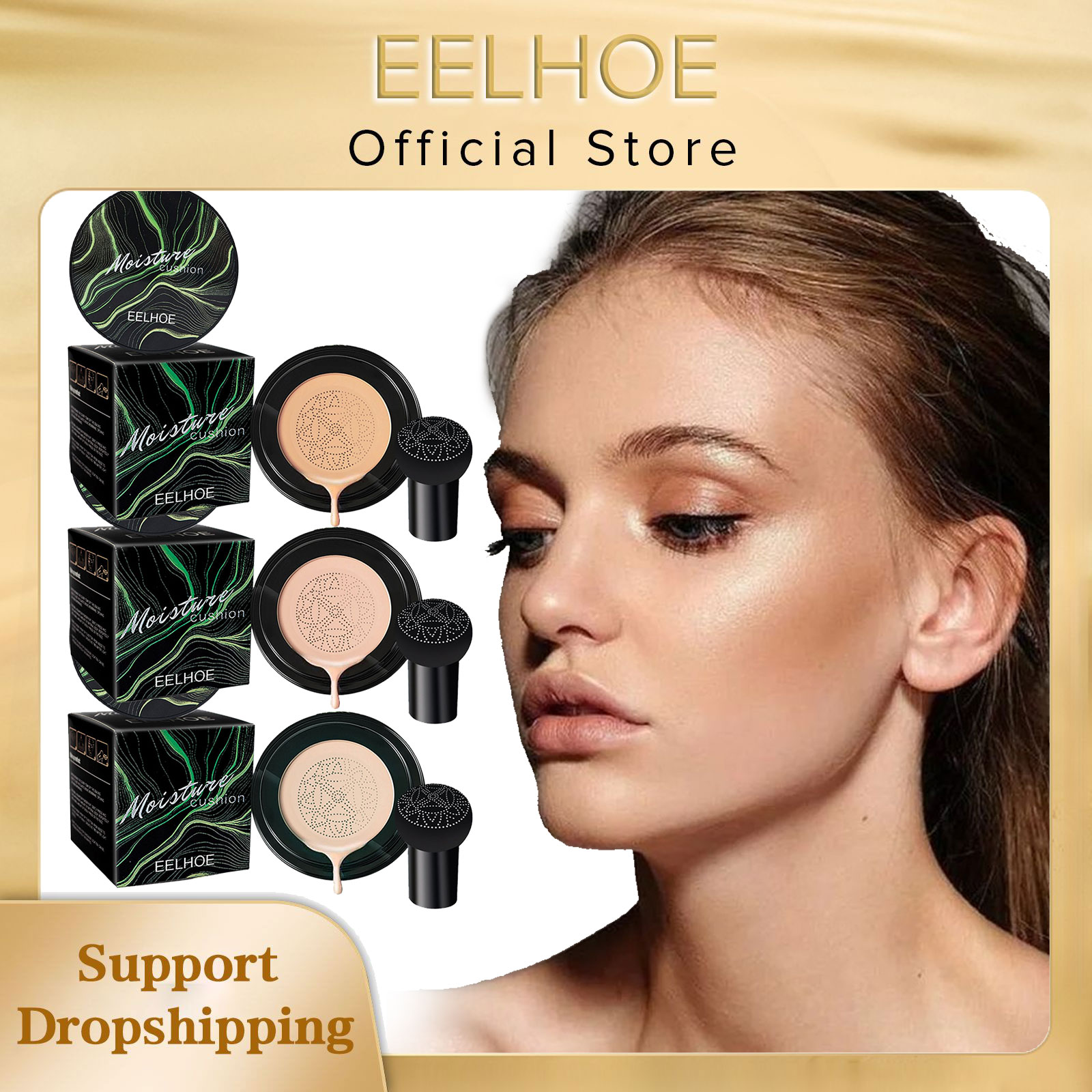 Eelhoe-プロのコンポジションのファンデーション,キノコ - Bb Cushion Korean のレビューと価格