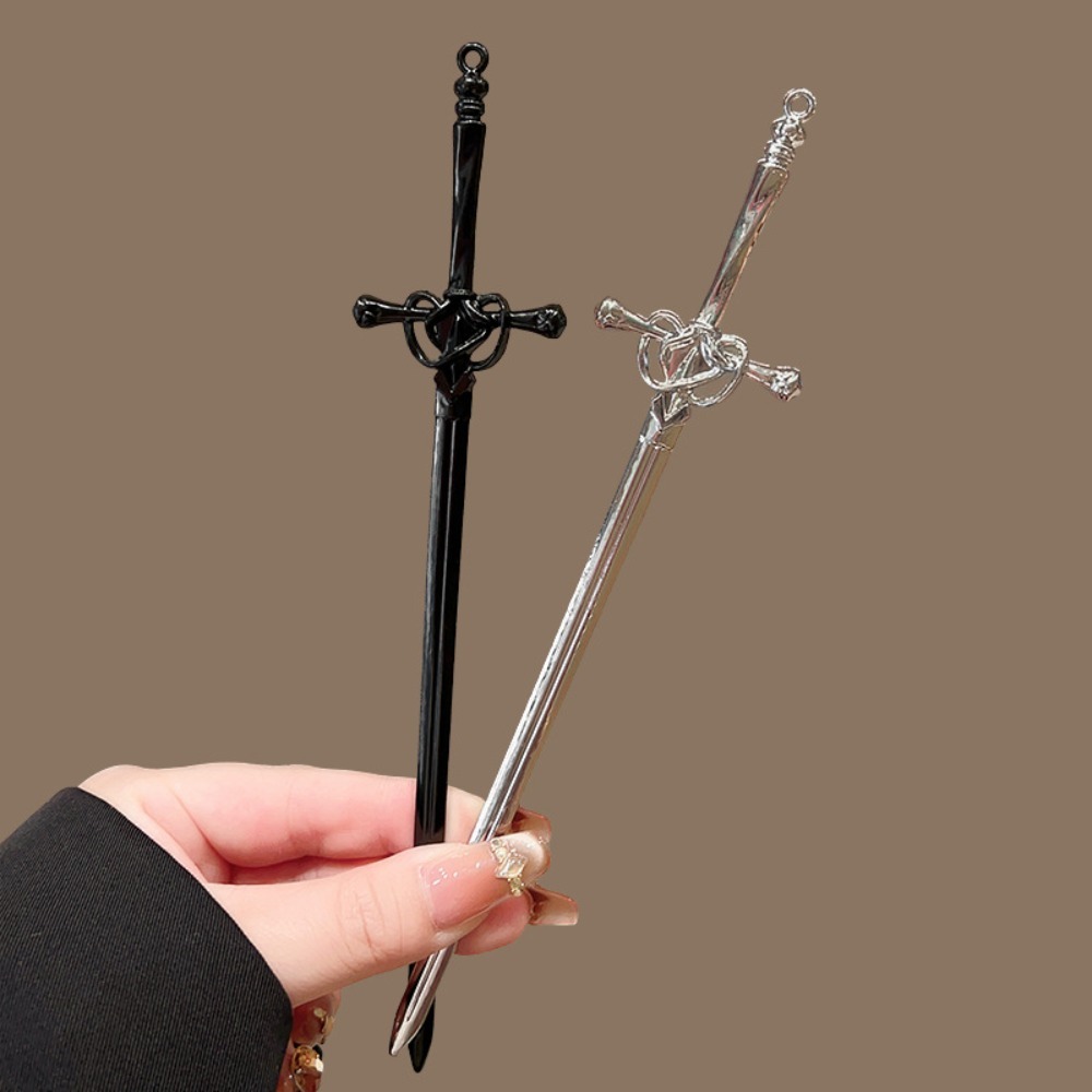 1/4個入り 新品 中国古代風 合金製剣型ヘアピン 気質のあ - Hanbok Hair Pin のレビューと価格