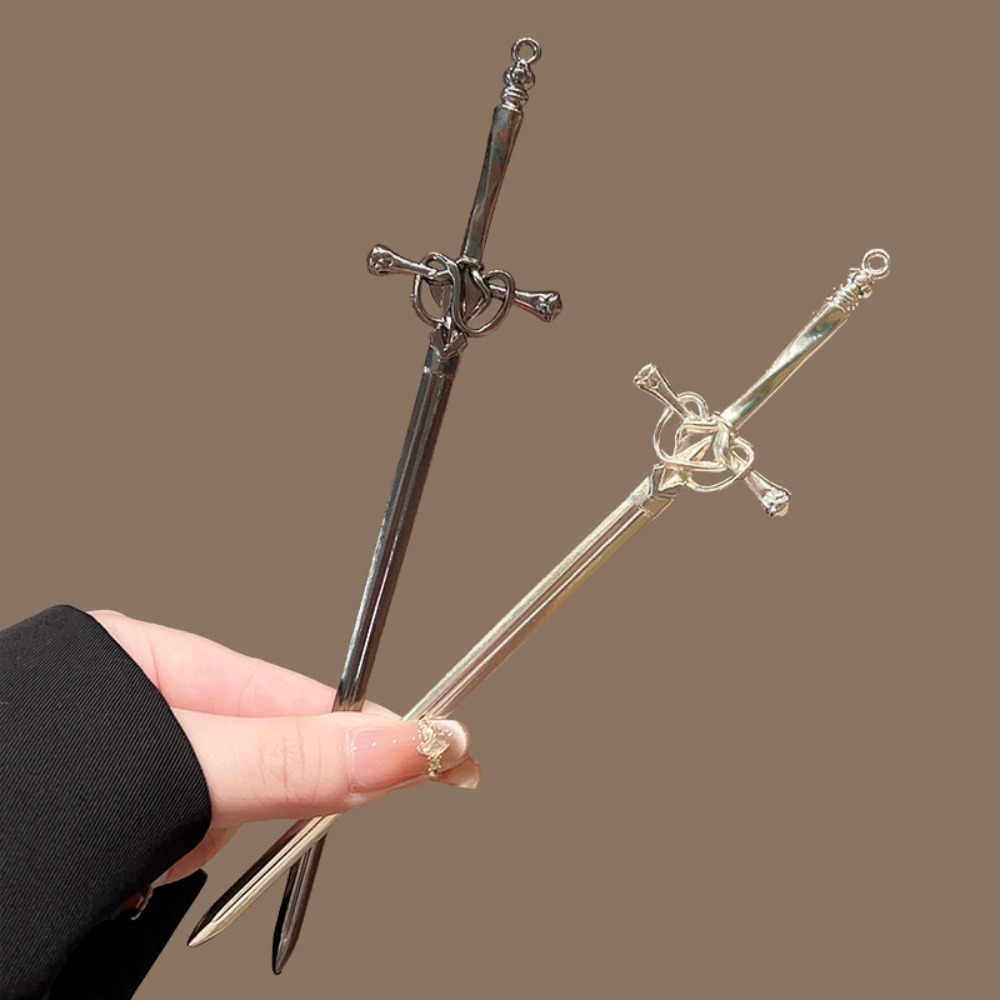 1/4個入り 新品 中国古代風 合金製剣型ヘアピン 気質のあ - Hanbok Hair Pin のレビューと価格