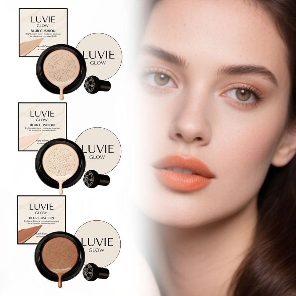 LUVIE GLOW マッシュルームヘッドクッションファンデ - Bb Cushion Korean のレビューと価格