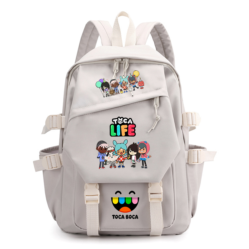 Toca Life World プリントバックパック子供スク - Korean Girls Lifestyle のレビューと価格